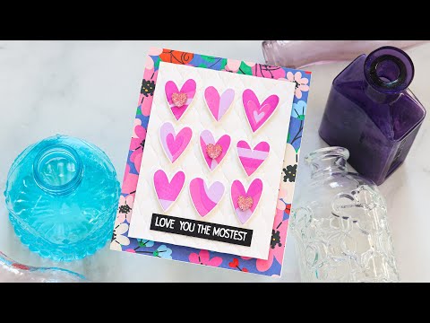 Simon Says Stamp Printmaking Hearts Wafer Dies 1030mdc Sweetheart