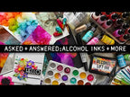 Tim Holtz Flip Top Distress Paint Brushed Pewter Ranger TDF52968 Asked and Answered Series Video
