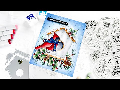 Simon Says Clear Stamps Season's Tweetings sss202764c All The Joy