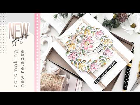Simon Says Clear Stamps Today and Every Day 2405ssc Stamptember Tina Smith DIY Autumn Wreath Card Textured Fall Thank You Card Tutorial STAMPtember 2026