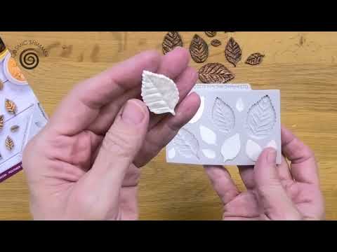 Cosmic Shimmer Rose Leaves Silicone Mould ce0050-cs