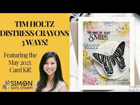 Ranger Tim Holtz Distress Crayon Stormy Sky TDB52036 Ranger Tim Holtz Distress Crayon Stormy Sky TDB52036 Video