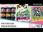 Pink and Main Water Gems Sparkling Watercolors Set 1 PME095 Video