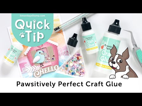 Simon Says Stamp Pawsitively Perfect Craft Glue Small and Large Bundle set1017gl