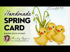 Simon Says Stamp Darling Duckling Wafer Dies s1023 Rain or Shine