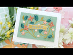 Simon Says Stamp Dancing Floral Vine Wafer Dies s918 Sunny Vibes