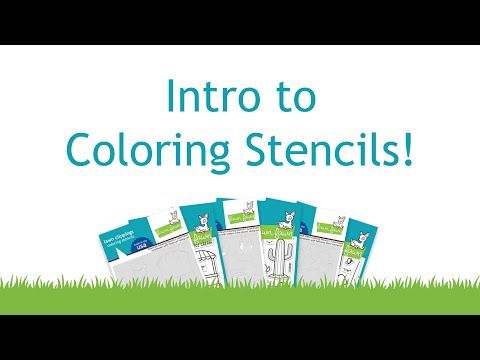Intro to Coloring Stencils