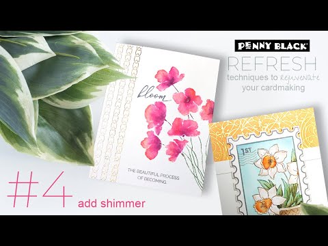 Penny Black Thrive Cling Stamp 40-956 video
