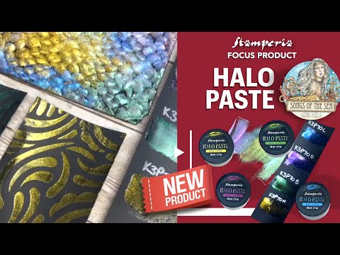 Stamperia Halo Paste 4 Color Kit k3p70x