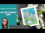 Simon Says Stamp Tattered Daisy Wafer Die s989 Moments in Time