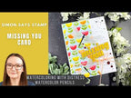 CZ Design Missing You Wafer Dies czd298 In My Heart Missing You Card | Simon Says Stamp + CZ Design Amy Rysavy