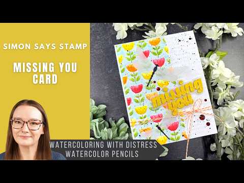 CZ Design Missing You Wafer Dies czd298 In My Heart Missing You Card | Simon Says Stamp + CZ Design Amy Rysavy