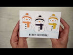 Simon Says Stamp Snuggle Snowman Wafer Dies s1117 DieCember