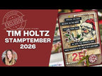 Simon Says Stamps and Dies Season of Magic for Tim Holtz Workshop set2226th Nichol Spohr How to Make Vintage-Style Christmas Cards