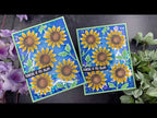 Simon Says Stamp Super Sunflower Plate Wafer Die s843 Just A Note *