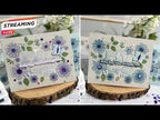 Simon Says Stamps and Stencils Beautiful Blooms set792bb Sunny Vibes Mastering Stencil Layering Like a Pro (Friday YouTube LIVE) Nichol Spohr