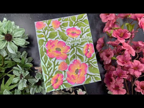 Honey Bee Vintage Love Gem Stickers hbgs-046 Sending Smiles Card Video