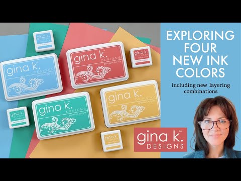 Gina K Designs Butterscotch Blending Trio Ink Pad Bundle video