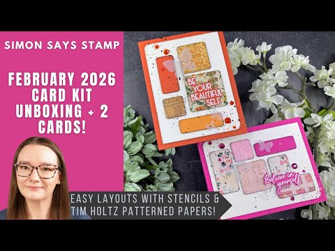 Simon Says Clear Stamps Be Your Beautiful Self 2386ssc