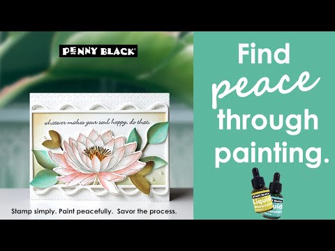 Penny Black Energize Liquid Watercolor 75-013 video