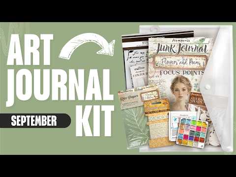 Stamperia Flowers And Poems Art Journaling Selection bjs004 video