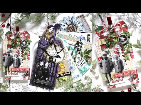 Tim Holtz Sizzix Forest Shadows Thinlits Dies 666334 video