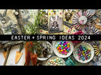 Tim Holtz Distress Spray Stain Gathered Twigs Ranger TSS42310 Mini Easter Baskets Video