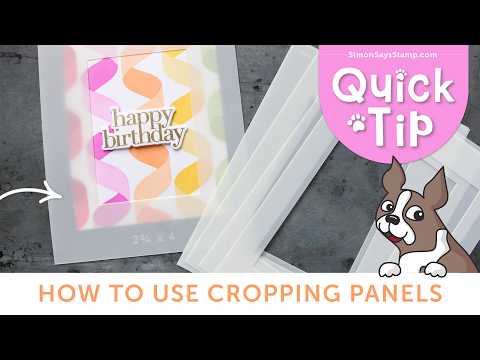 CZ Design Set of 6 Cropping Panels czt014 Quick Tip: Unlock Better Results with Cropping Panels