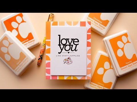 Simon Says Clear Stamps HAND CRAFTED WITH LOVE sss102029