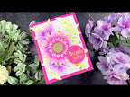 Simon Says Stamp Bountiful Sunflower Blossom Wafer Die s848 Out Of This World