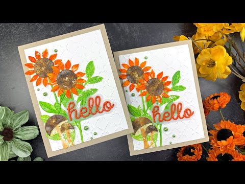 Simon Says Stamp Little Sunflower Bloom Wafer Die s834 Out Of This World