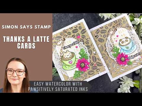 Simon Says Stamps and Dies Thanks A Latte set1199tl In My Heart Thanks a Latte Cards | Simon Says Stamp Amy Rysavy