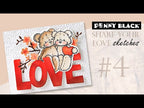 Penny Black Love Letter Thin Metal Creative Die 51-803 video