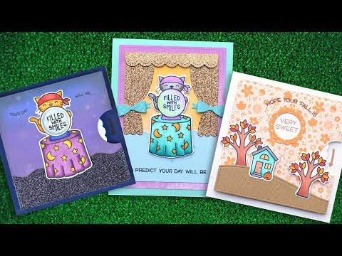 Video intro to  Fortune Teller Tabby Cat Stamps