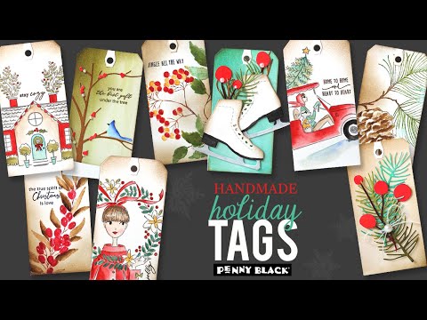 Penny Black Clear Stamps JOLLY SNIPPETS 30-925 video