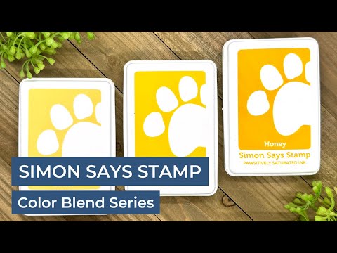 Simon Says Stamp Pawsitively Saturated Ink Pad Butter ssk064