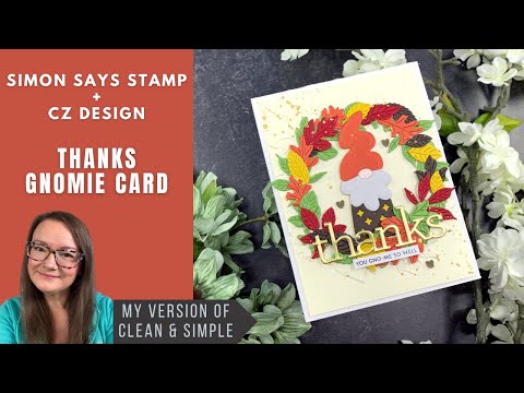 Simon Says Stamp Embossing Folder Leafy Wreath sf549 Sugar and Spice