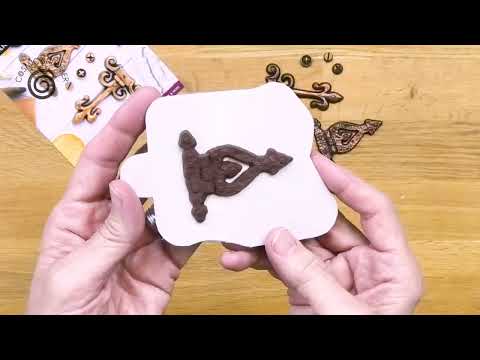 Cosmic Shimmer Hinges and Screws Silicone Mould ce0082-cs