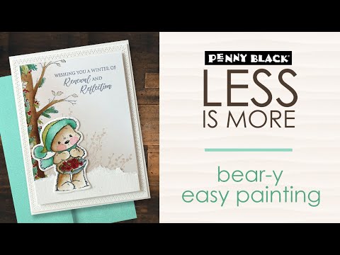 Penny Black Sledding Sweetness Clear Stamps 31-077 video