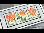 Gina K Designs Fancy Florals Layering Stencils gkdst61 Video