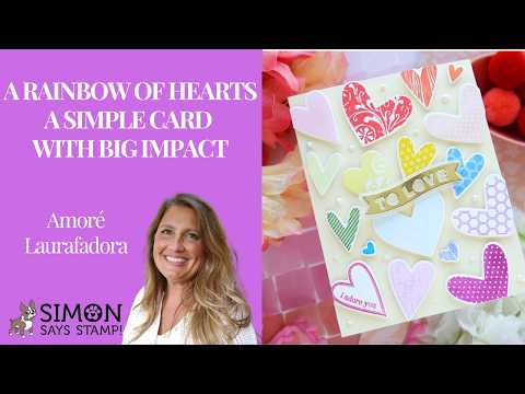 Tonic Gloss Simply White Nuvo Crystal Drops 651N Rainbow Of Hearts Card Video