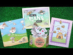 YouTube Introduction and Inspiration Using Just Plane Awesome Stamps and Dies