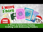 Simon Says Stamps And Dies Graceful Holiday Greetings All The Joy