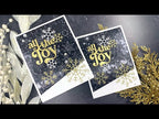 Simon Says Stamp Embossing Folder Cheery Snowflakes sf370