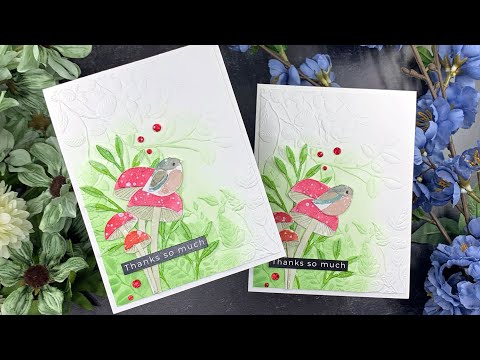 Simon Says Stamp Ornamental Fine Leaves Wafer Dies s857 Season Of Wonder