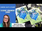 PREORDER Simon Says Stamp Ho Ho Holiday Greens Wafer Dies s1062 Sugar and Spice