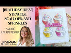 Simon Says Stamps and Dies Sweet Treats set913st To Be Loved Laura Bassen Cupcakes Tutorial