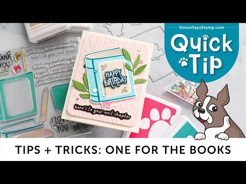 Simon Says Stamps and Dies One for the Books set928ob Favorite Things