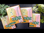 CZ Designs Enjoy Phrases Wafer Dies czd211c