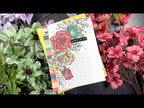 Simon Says Clear Stamps BEAUTIFUL FLOWERS sss101826